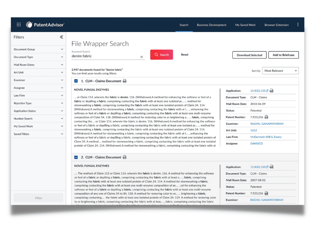 3 Steps to Finding a Winning Office Action Response With Full-Text File Wrapper Search 2