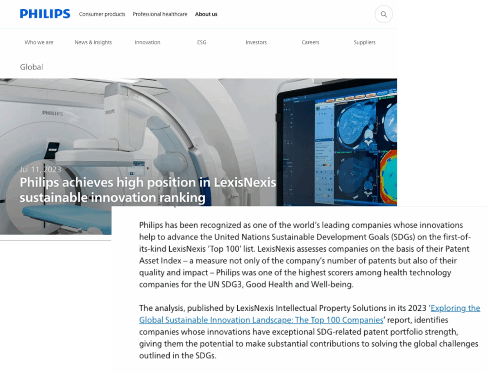 Philips build investor trust