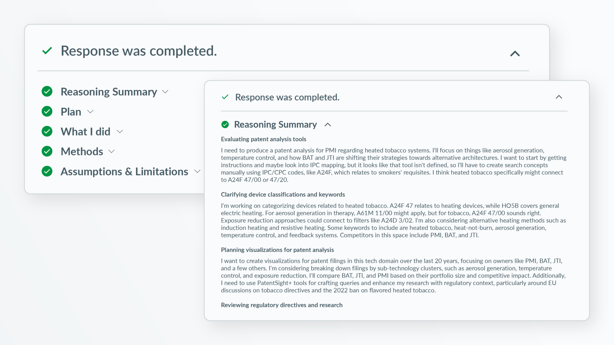 PatentSight+ with Protégé - Key Capabilities - Reasoning made visible