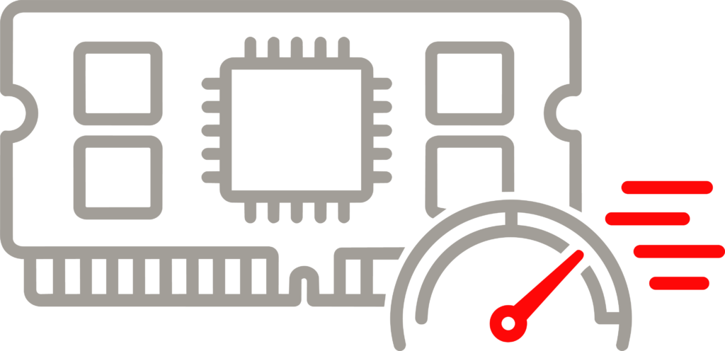 GDDR - Graphics Double Data Rate DRAM technology icon