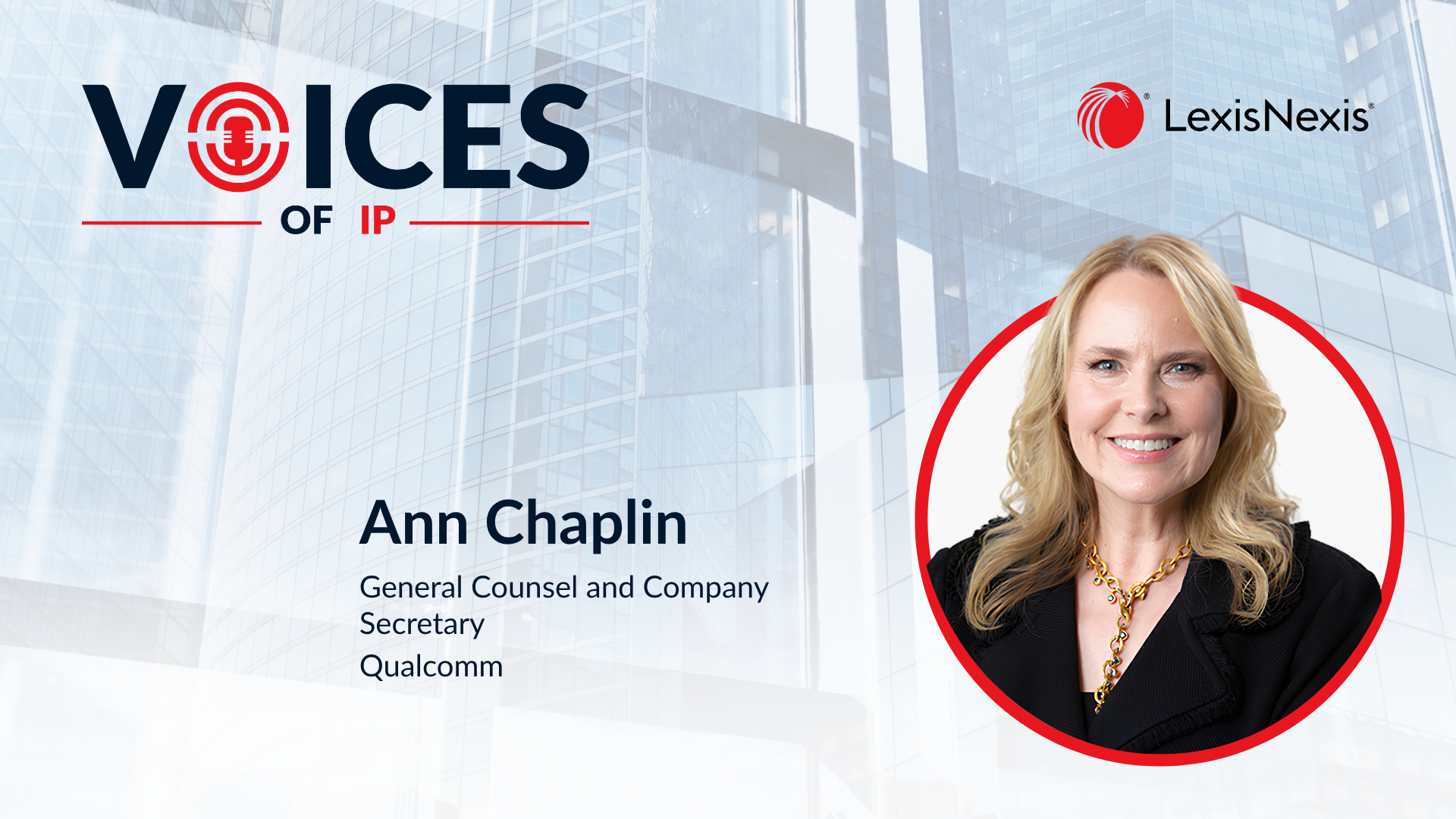 Voices of IP - Rewarding Innovation - Ann Chaplin