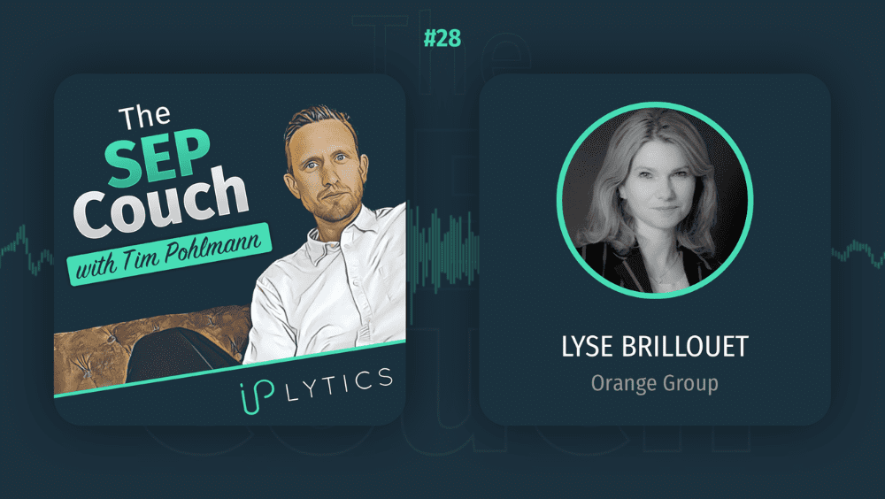 The SEP Couch - Episode 28 with Lyse Brillouet.