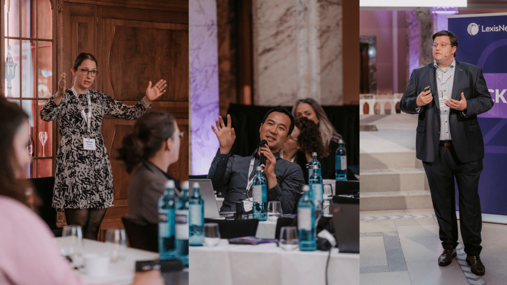 Academy sessions kicked off with a lively discussion
