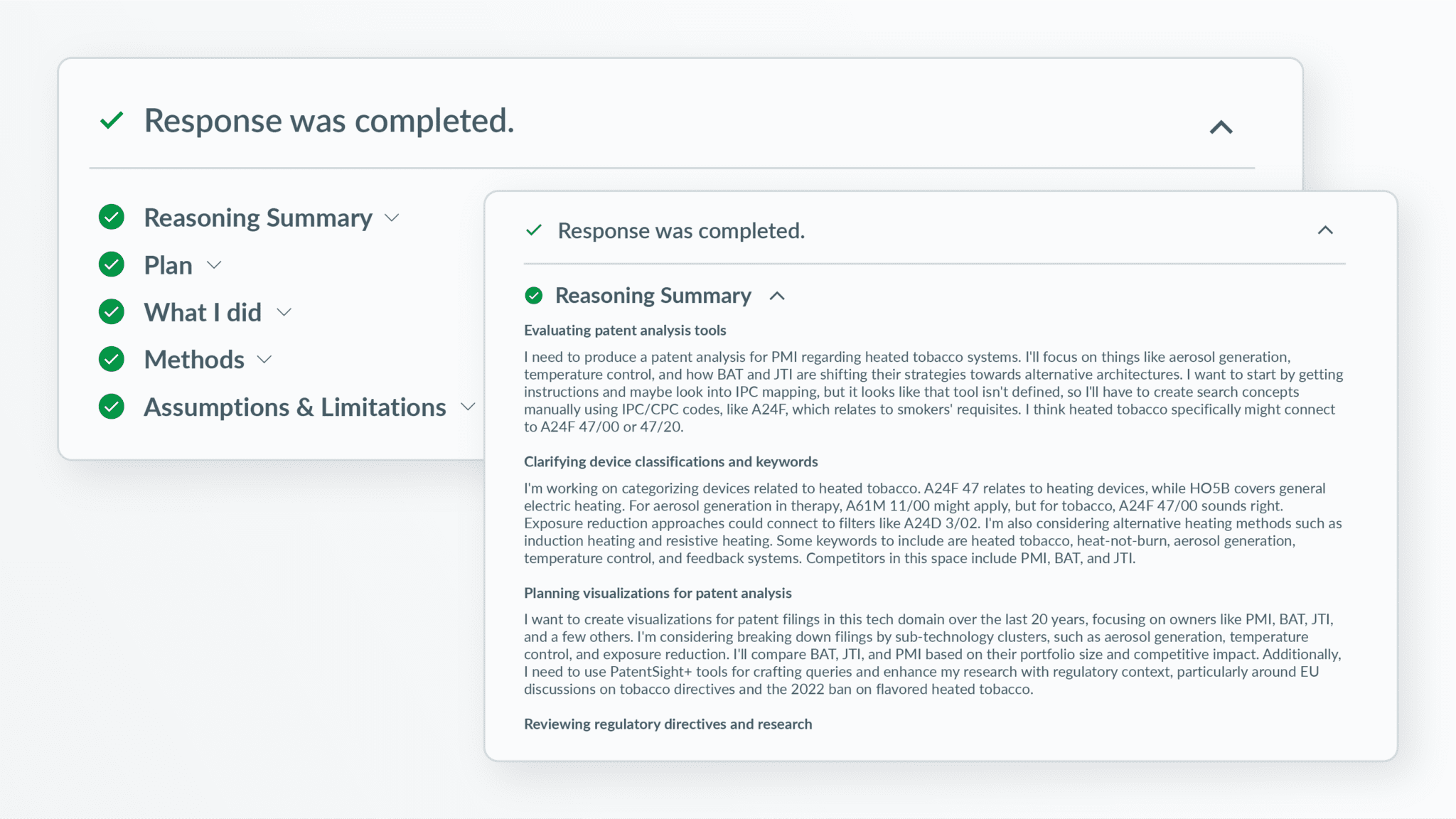 PatentSight+ with Protégé - Key Capabilities - Reasoning made visible